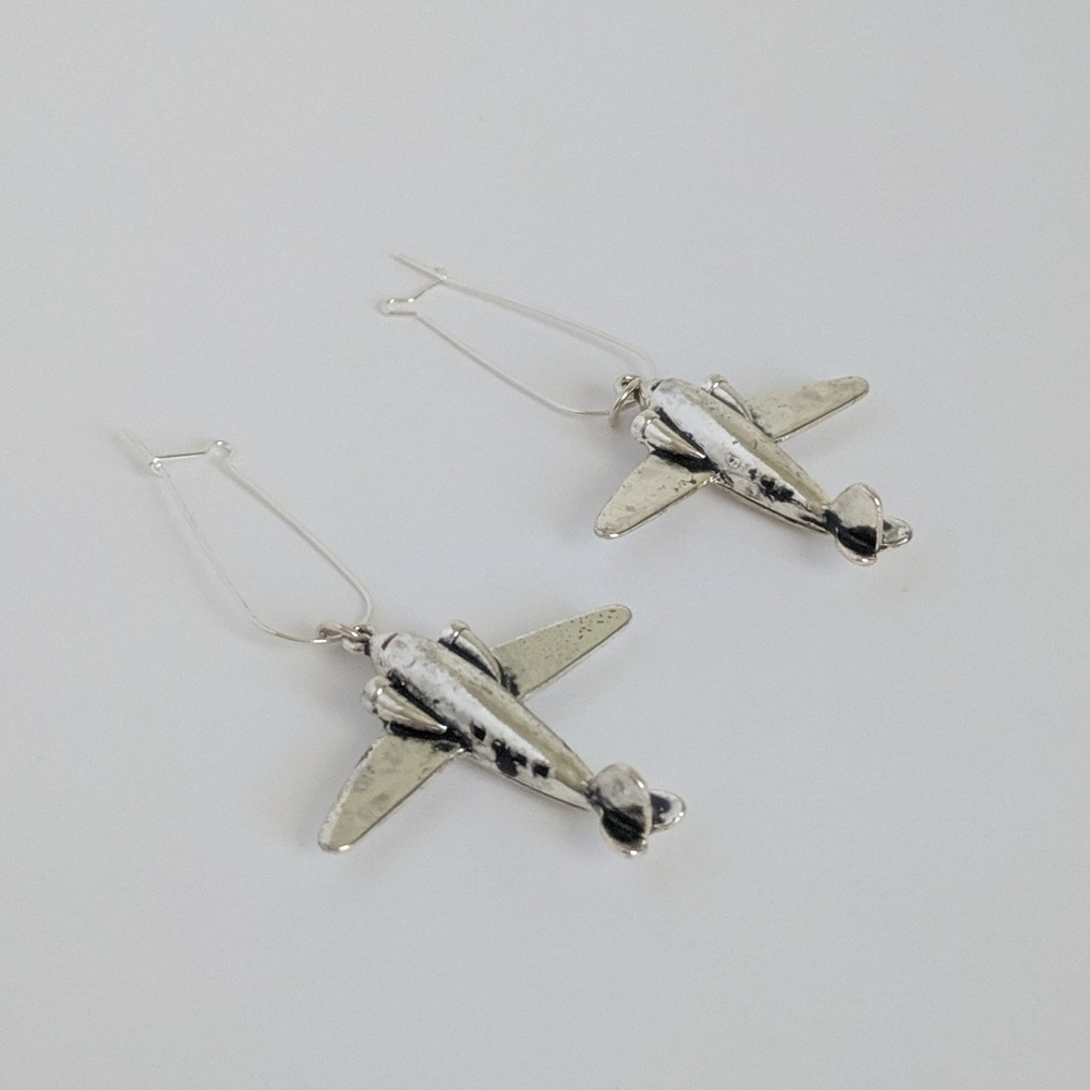 Airplane Earrings